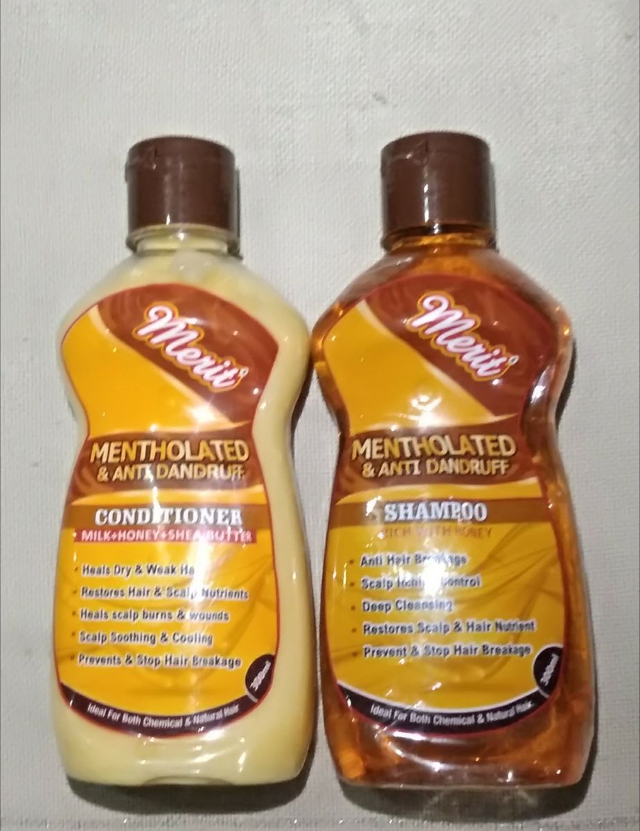 MENTHOLATED & ANTI DANDRUFF SHAMPOO AND CONDITIONER SET