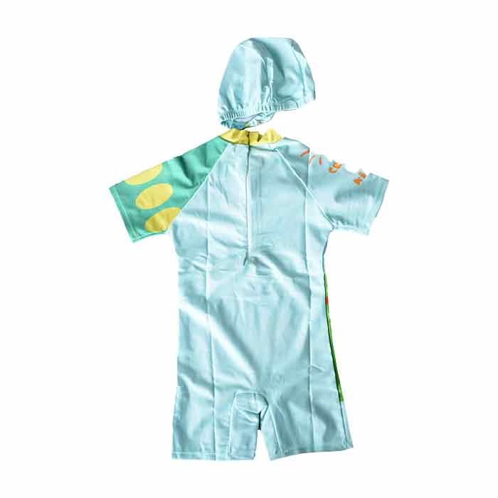 Unisex 2 Piece Swimming Suit With Cap -