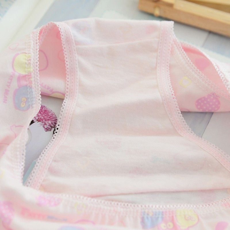 12pcs Cotton Panties Baby Girls Clothing Kids Underwear