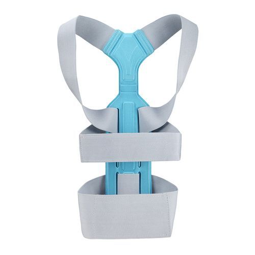 Invisible Chest Posture Corrector Scoliosis Back Brace Spine Belt Shoulder Medical Therapy Support Poor Posture Correction Belt(#Gray)