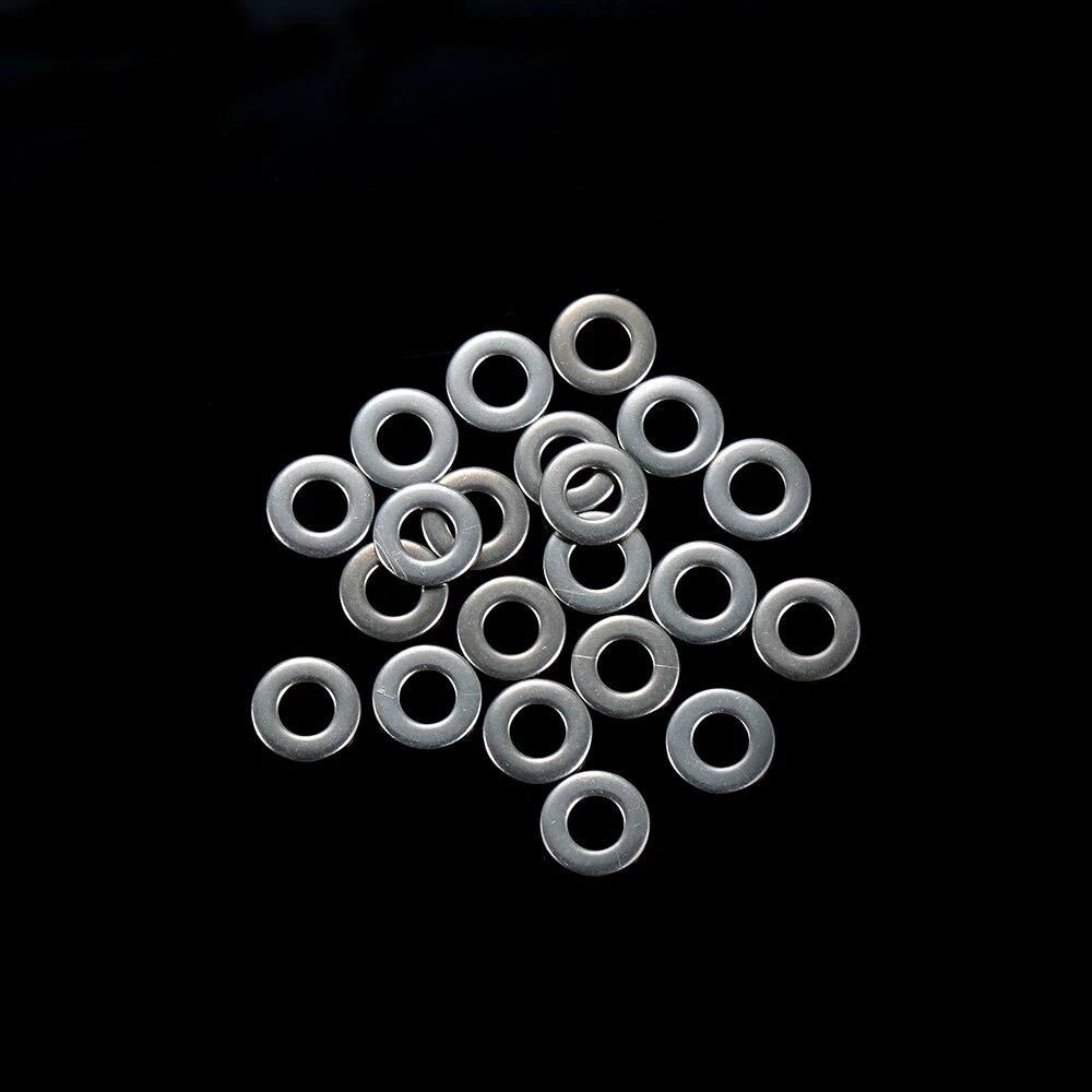 105pcs 304 Stainless Steel Assorted Washers Gasket Set O-Type Flat Sealing Ring Assortment Kit(M3 M4 M5 M6 M8 M10)