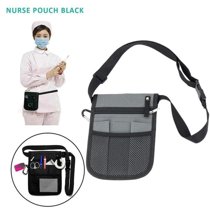2x Practical Nurse Nursing Waist Bag Pouch Pocket Fanny Pack For Nurse