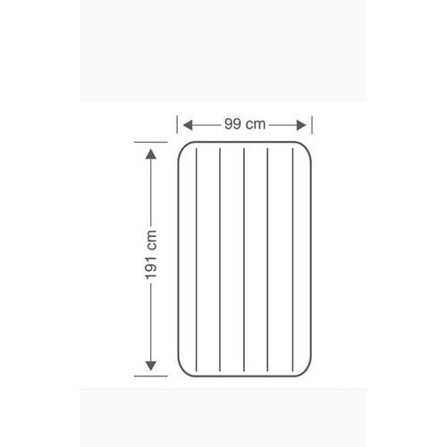 SINGLE PERSON  INFLATABLE DURA-BEAM® AIRBEDS With Pump