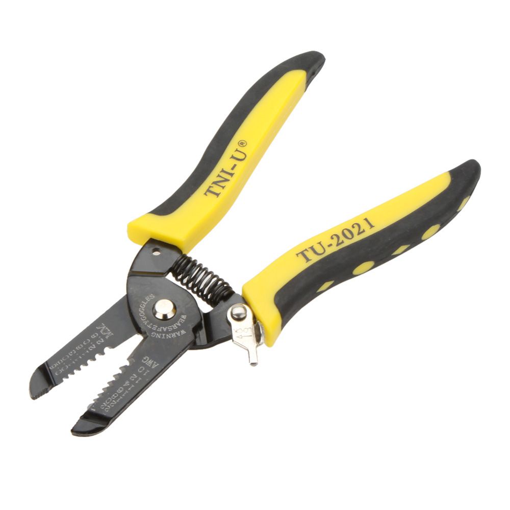 TU-2021 Precise Wire Stripper/Cutter Tool Clamp   Steel Wire