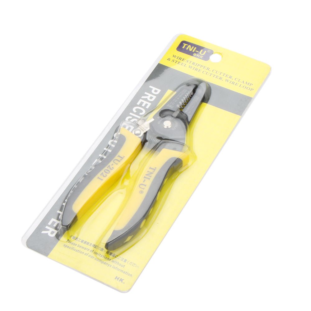 TU-2021 Precise Wire Stripper/Cutter Tool Clamp   Steel Wire