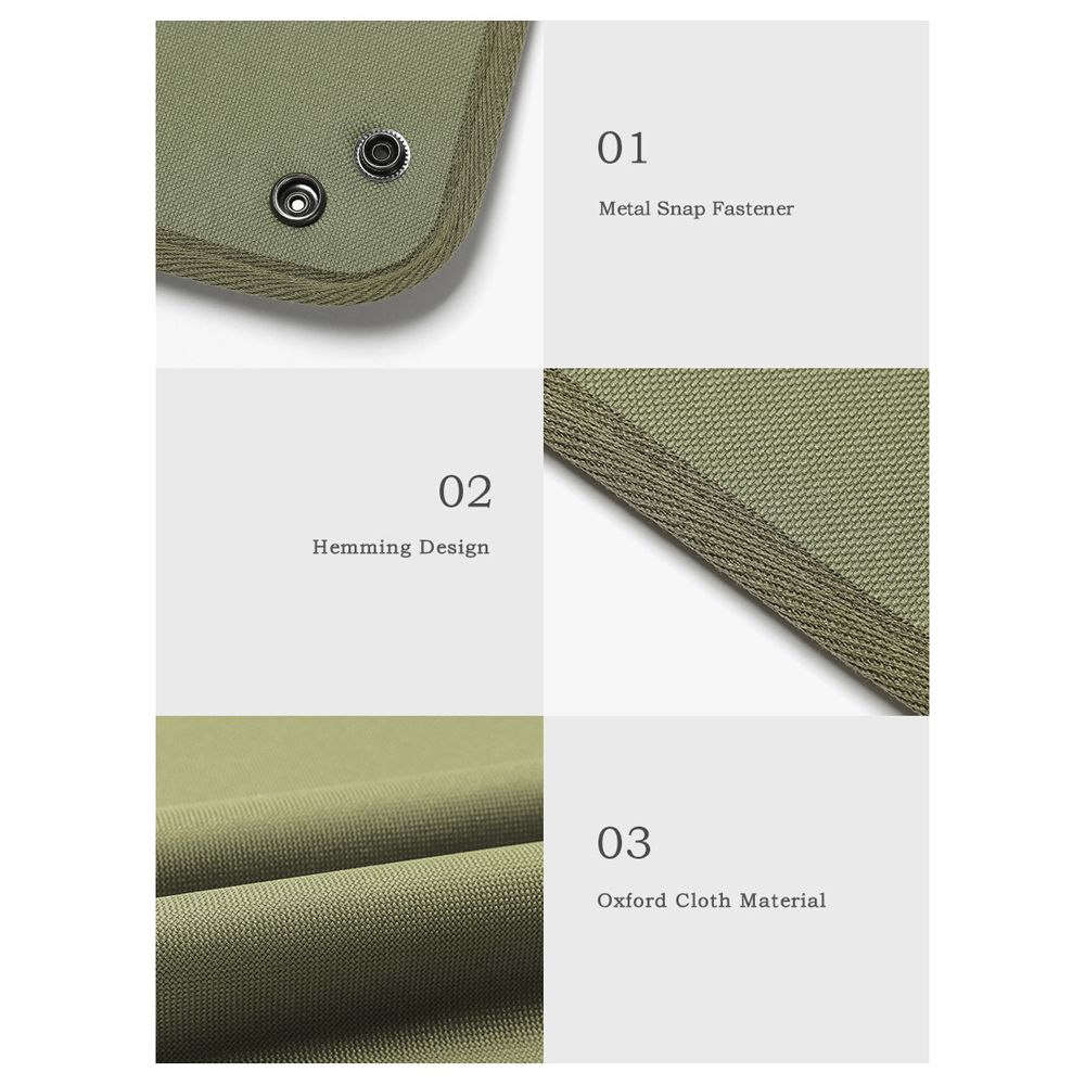 Camping Canvas Storage Tray Outdoor Desktop Keys Camera
