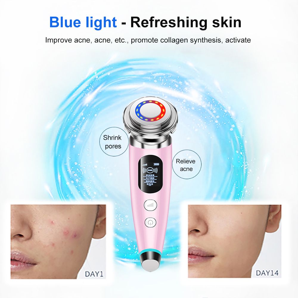 Ultrasonic Beauty Instrument Photon Rejuvenation Device Ion