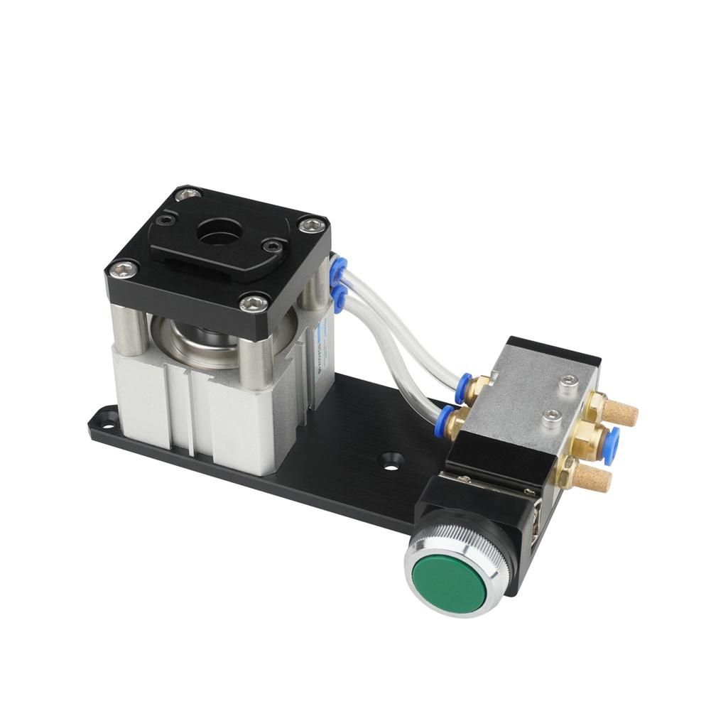 Portable Table 3 Fixed Lock Pneumatic Punching Tool 8mm Aluminum Alloy Home Household Pneumatic Punching Machine Practical DIY Woodworking Tool