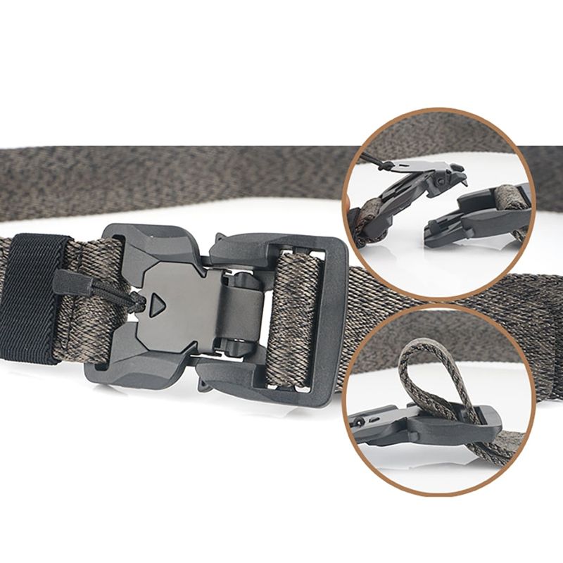 Waist Belt Dragon Bead Magnetic Buckle Quick Relea