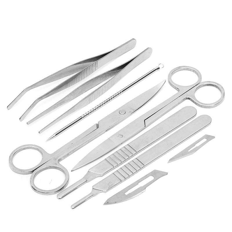 7Pcs Lab Anatomy Sample Biology Teaching Dissection Tool Kit