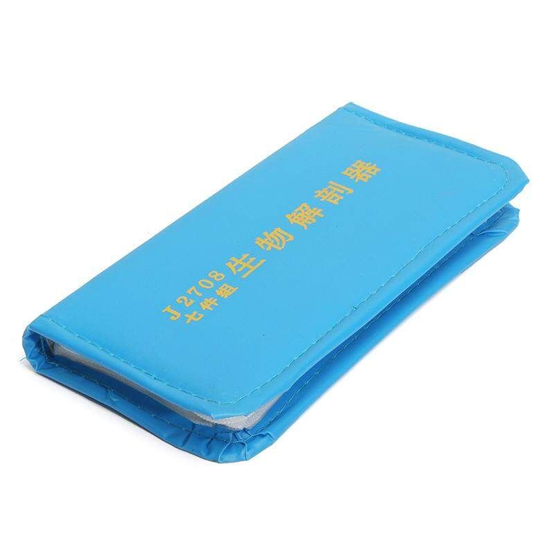 7Pcs Lab Anatomy Sample Biology Teaching Dissection Tool Kit