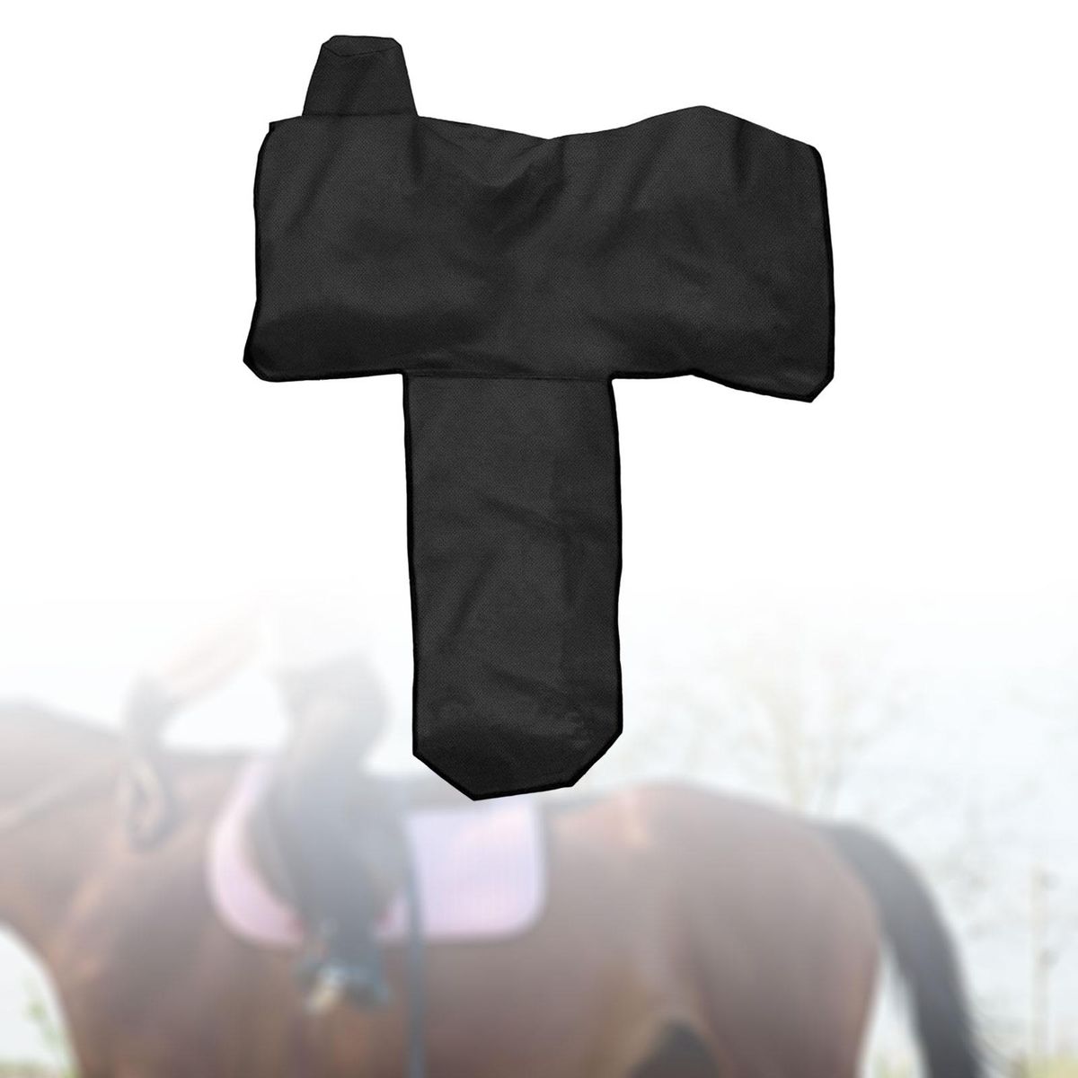 Horse Saddle Cover Protective Sleeve Saddle Carrying Bag For Western