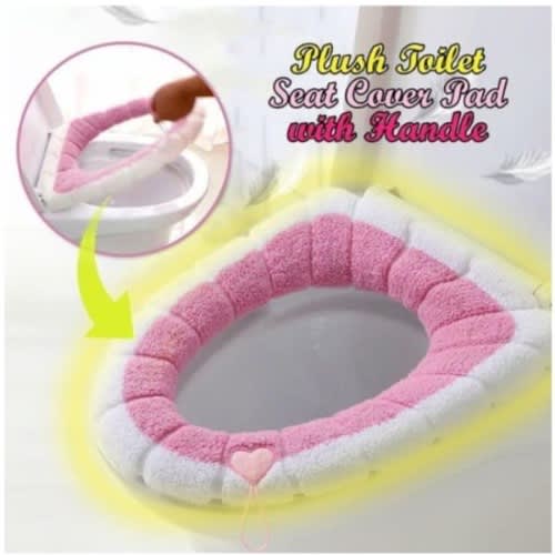 Comfy Toilet Seat Cover With Handle