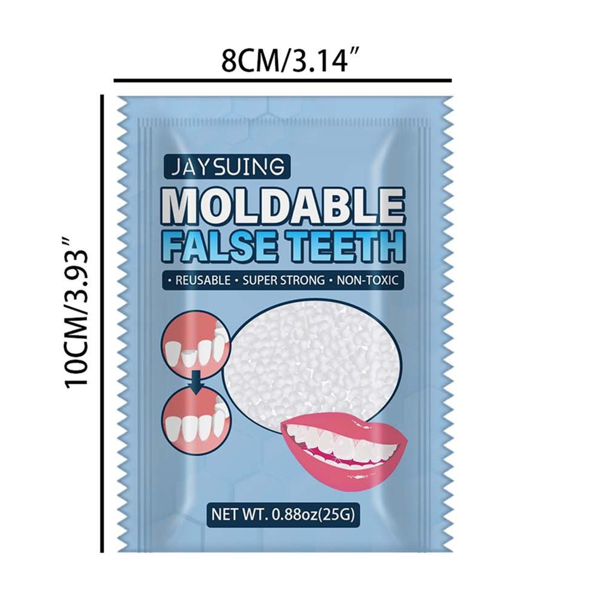 Moldable False Teeths 25g/Bottle Denture Cosplays