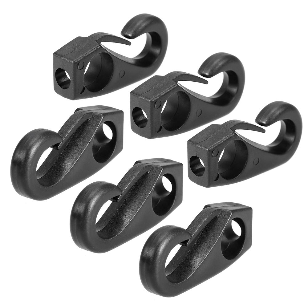 6Pcs Kayak Bungee Cord Hooks Clips Lashing Hooks For Kayak