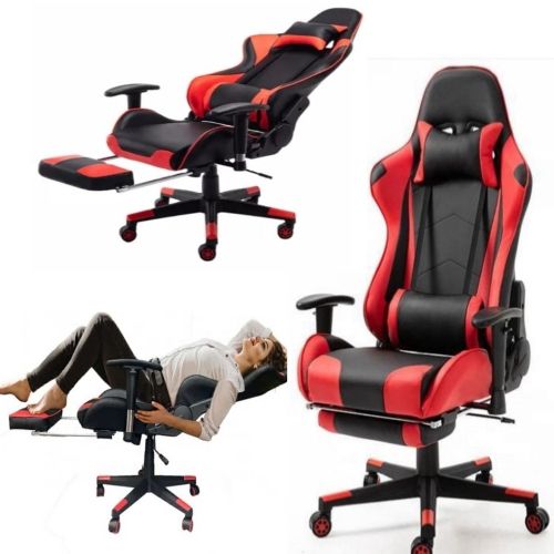 Game Office Chair With Footrest