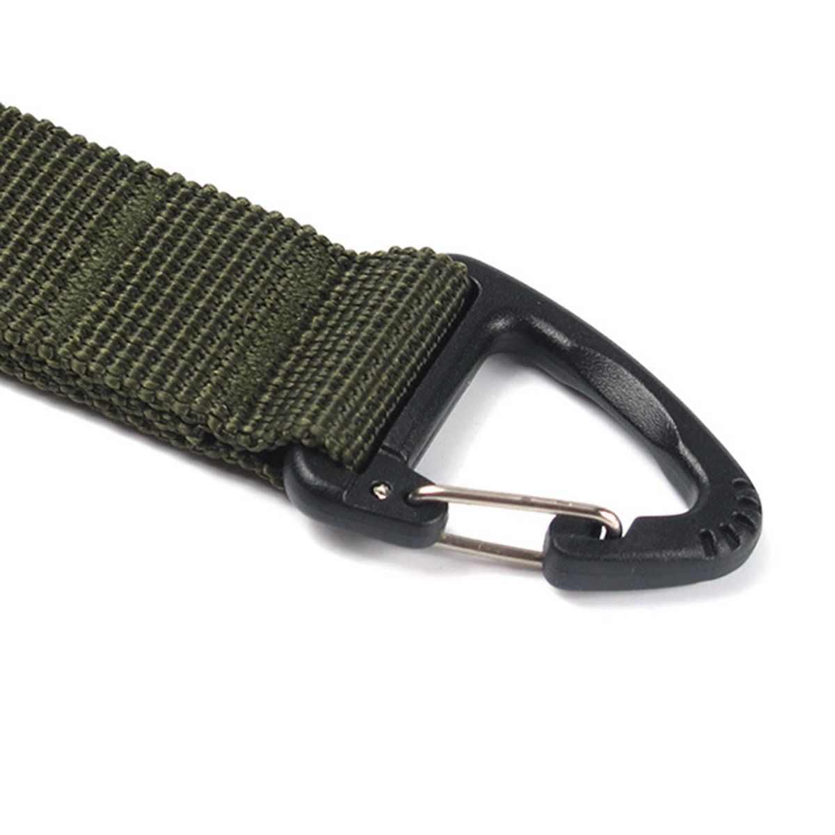 2 PcsSet Backpack Triangle Buckles Heavy-duty Triangle Buckles Army Green