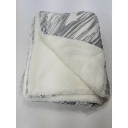 Life Comfort The Ultimate Throw Faux Fur -Light Grey