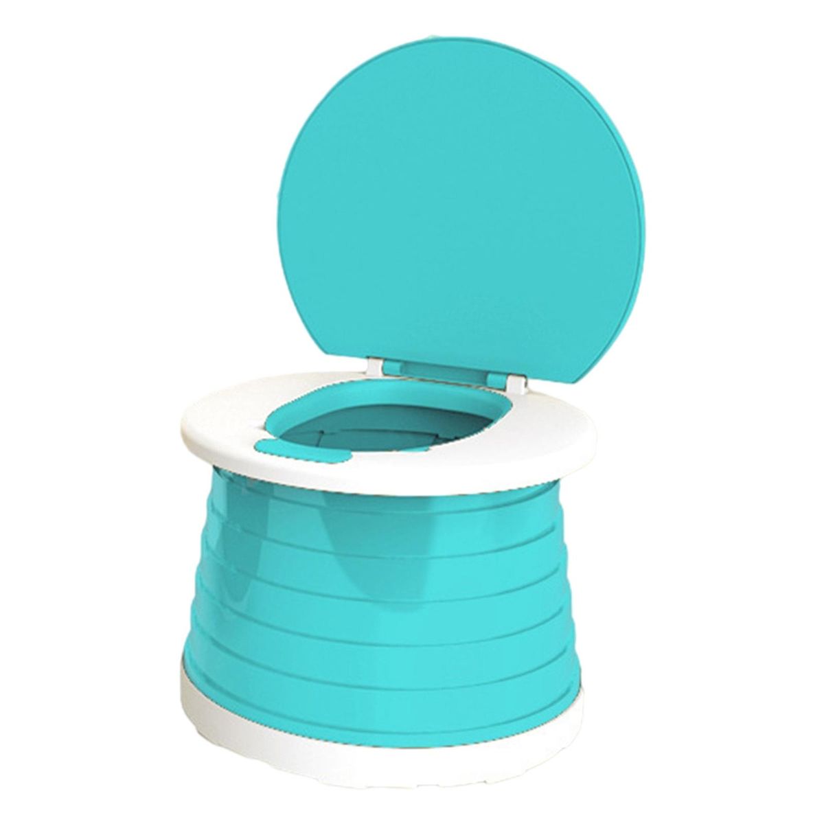 Portable Children Folding Toilet Training Seat Kid Potty For Green
