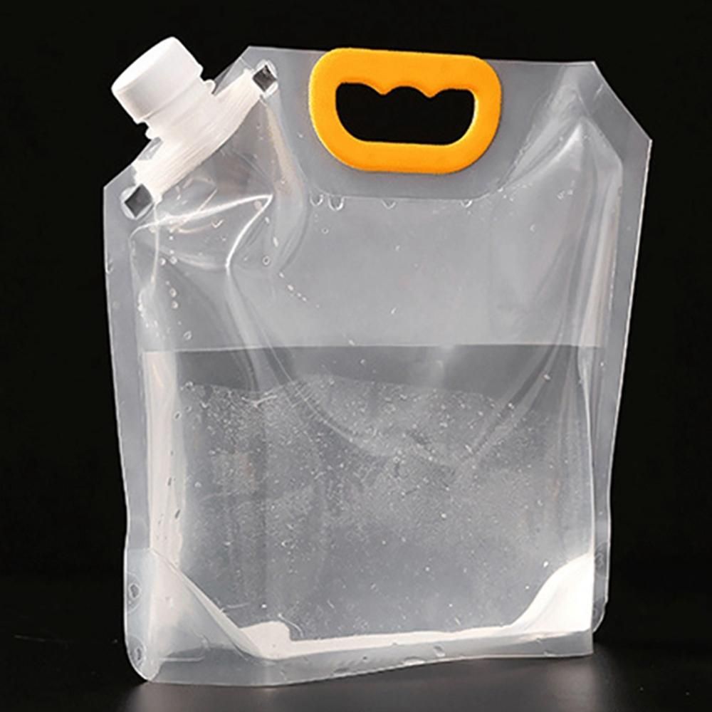 10L Drinking Transparent Water Bag Bucket Storage