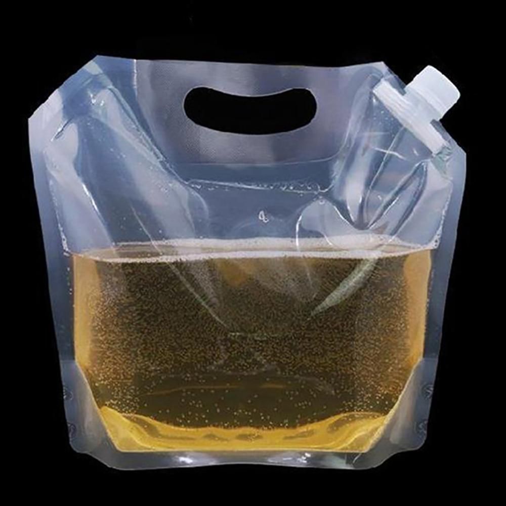 10L Drinking Transparent Water Bag Bucket Storage