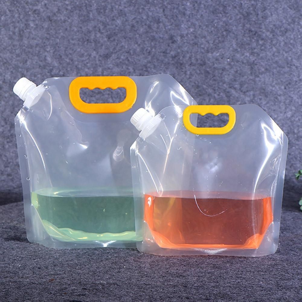 10L Drinking Transparent Water Bag Bucket Storage
