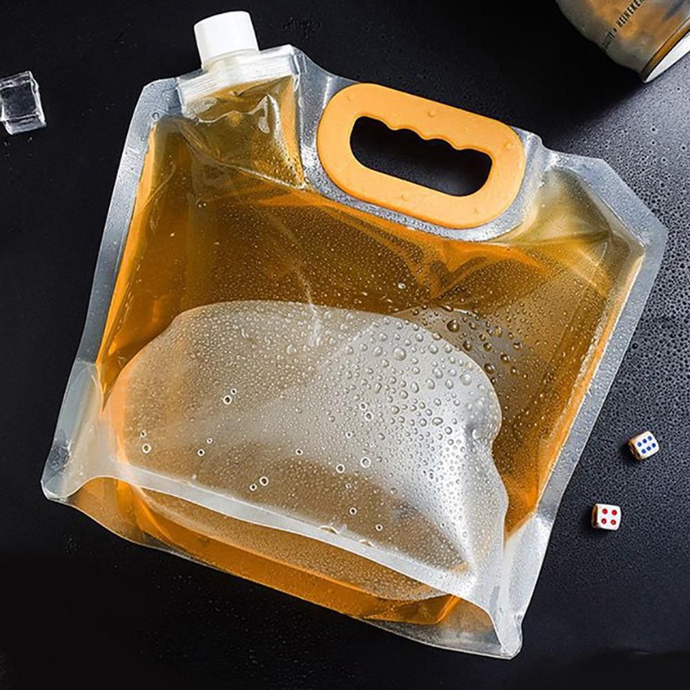 10L Drinking Transparent Water Bag Bucket Storage