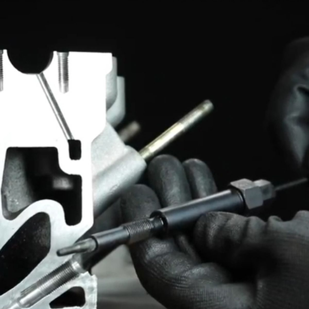 Glow Plug Heater Element Removal Set Glow Plug Electrodes