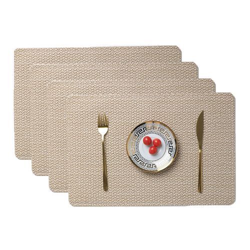 Washable PVC Placemats Table Mats For Dining Table