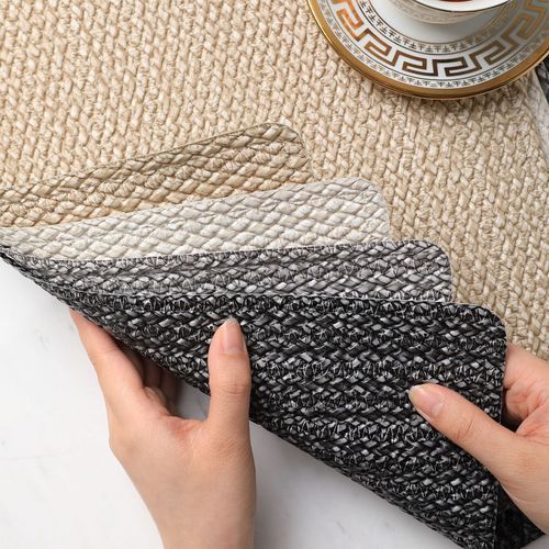 Washable PVC Placemats Table Mats For Dining Table