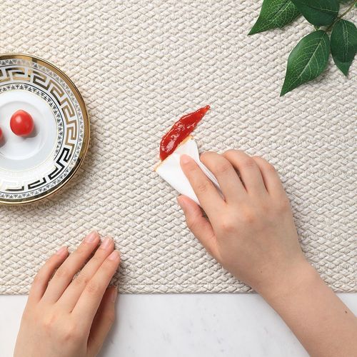 Washable PVC Placemats Table Mats For Dining Table