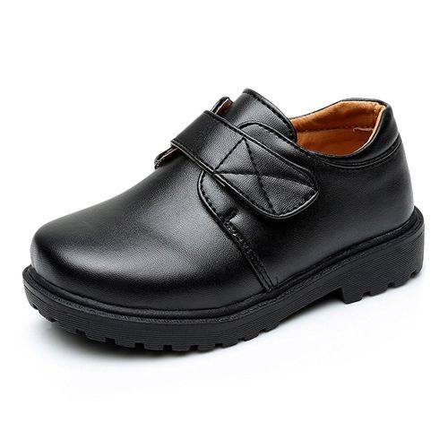 Boy's Leather Oxford School Uniform Dress Outdoor Shoes 26-40