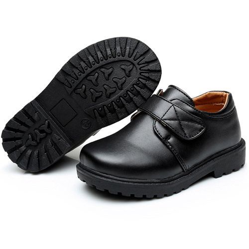 Boy's Leather Oxford School Uniform Dress Outdoor Shoes 26-40