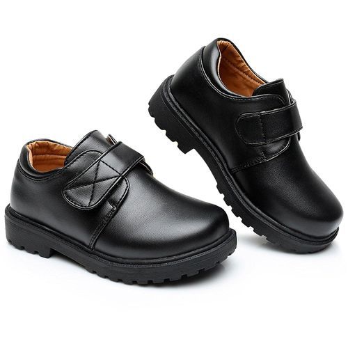Boy's Leather Oxford School Uniform Dress Outdoor Shoes 26-40