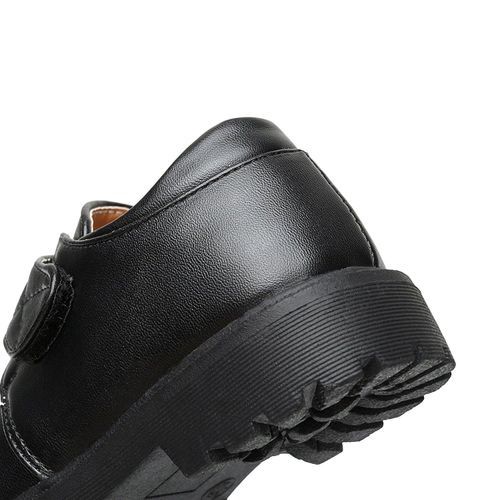 Boy's Leather Oxford School Uniform Dress Outdoor Shoes 26-40