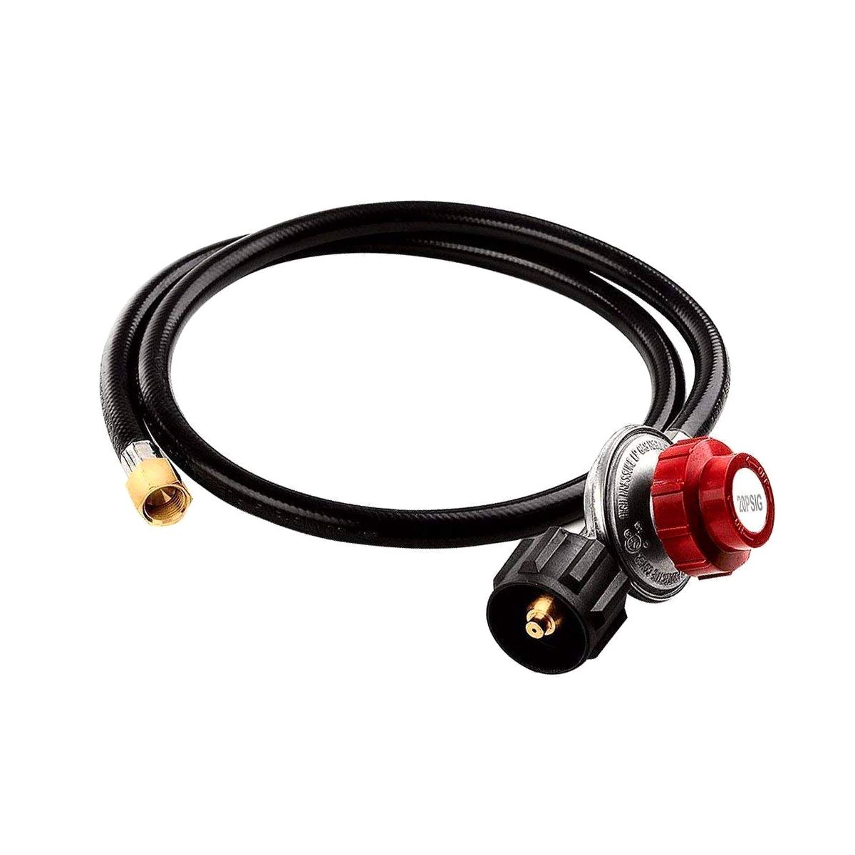 4 Ft High Pressure 0-20 PSI Adjustable Regulator with -1