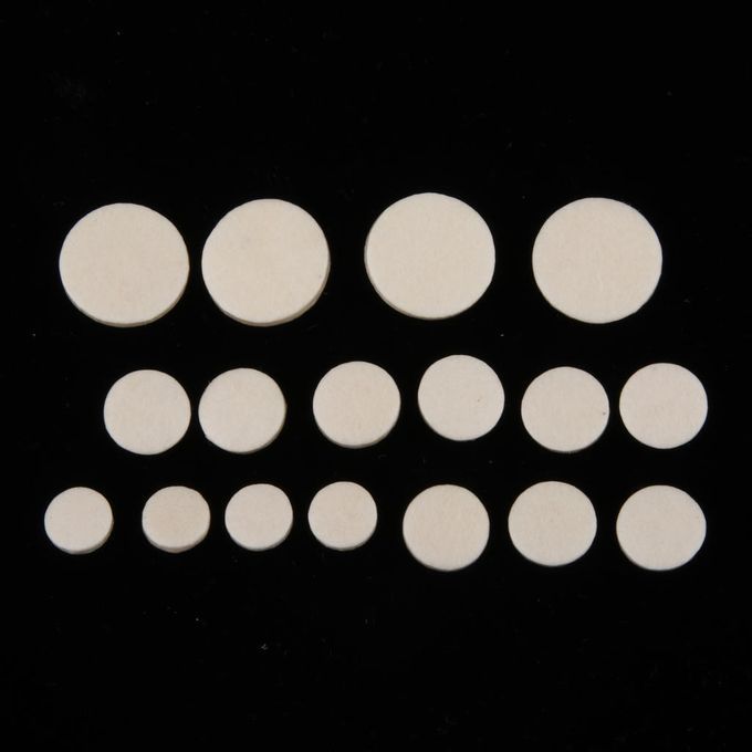 17pcs Clarinet Cushion Pads For Eb Clarinet Wodowind Instrument Parts