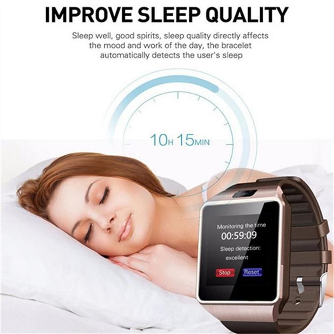 Women's Gold Smart Watch DZ09 Bluetooth Fashion Watch