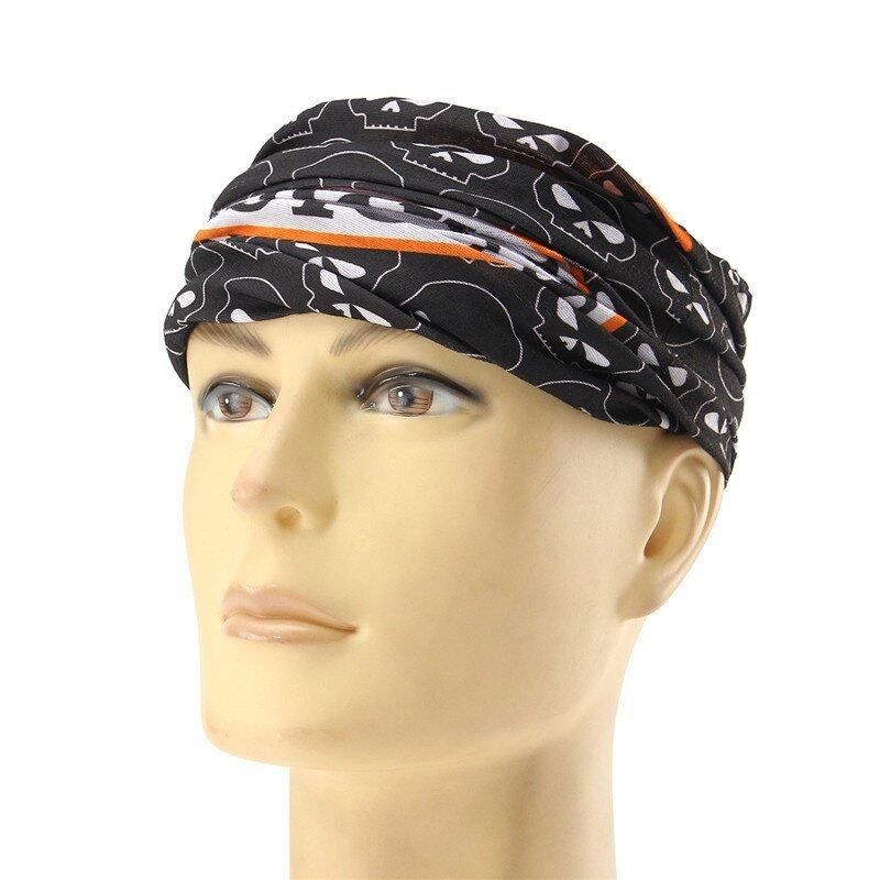 New Hot Multi Use Scarf Snood Neck Head Wear Bandanas Tube Snood Cap Warmer 119# Black