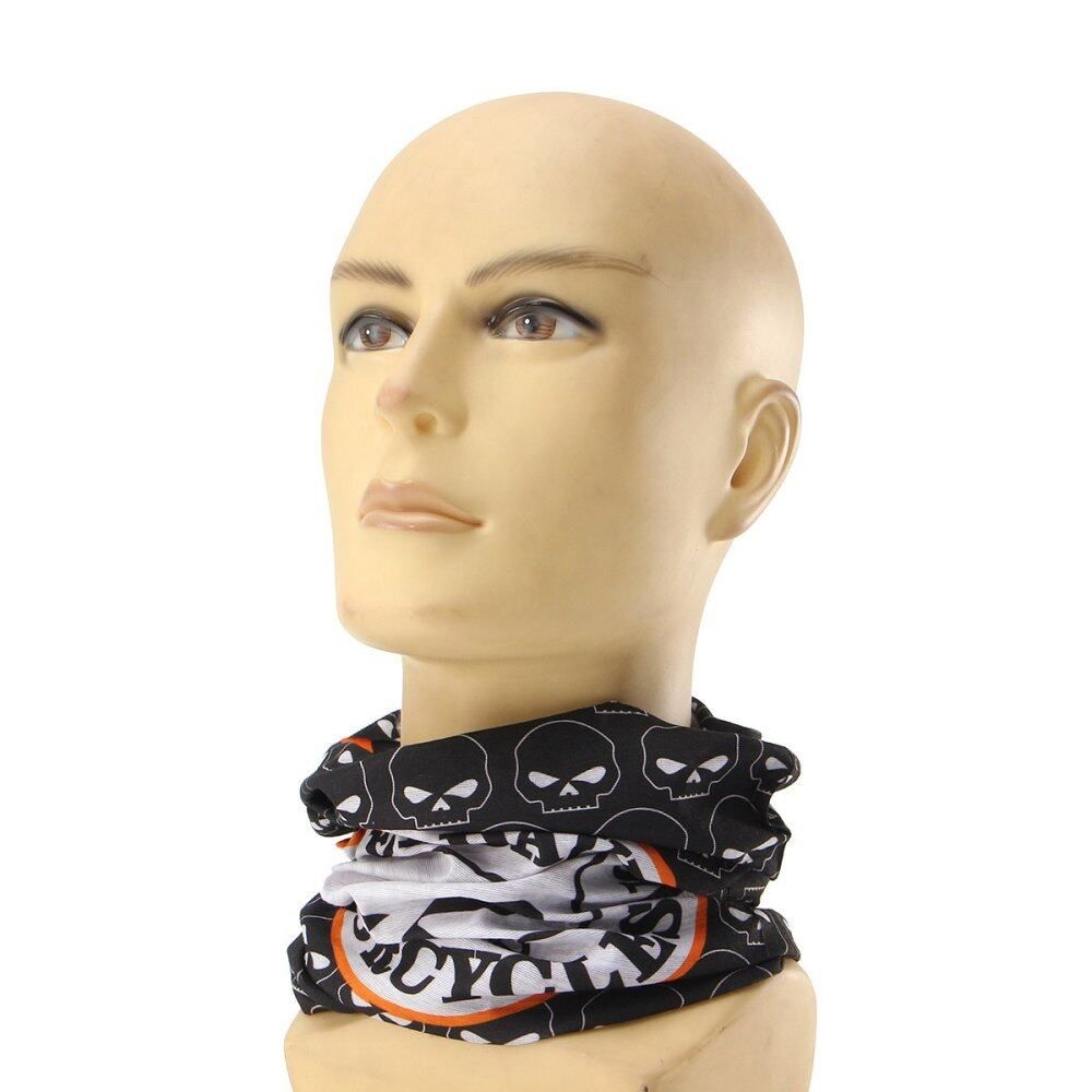 New Hot Multi Use Scarf Snood Neck Head Wear Bandanas Tube Snood Cap Warmer 119# Black