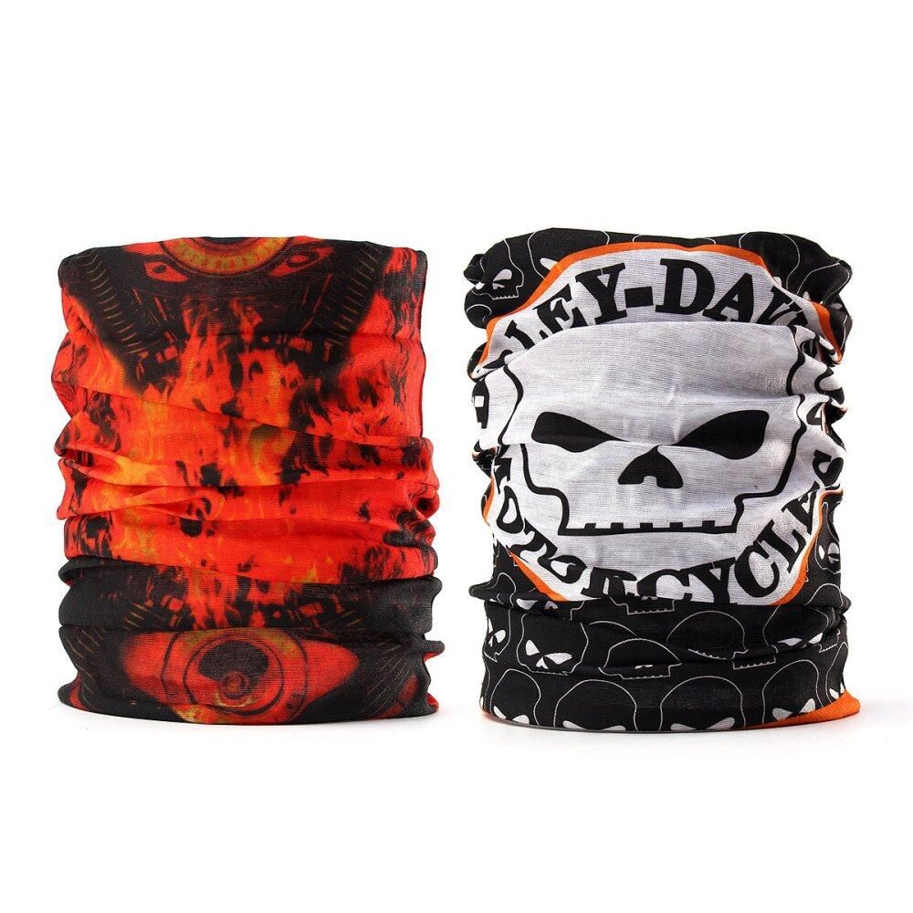 New Hot Multi Use Scarf Snood Neck Head Wear Bandanas Tube Snood Cap Warmer 119# Black
