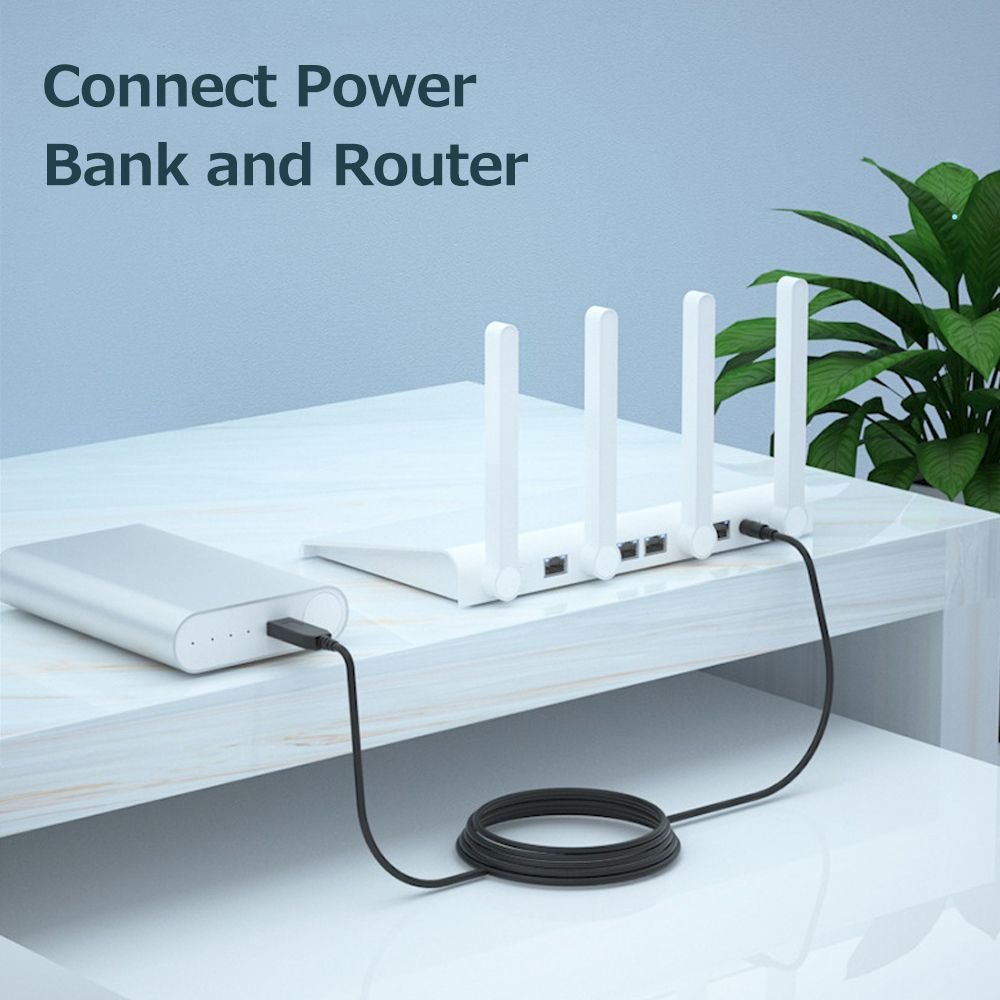 USB Boost Cable 5V To 12V Power USB Power Adapter Cable USB