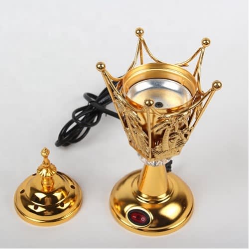 Electric Incense Burner - Gold