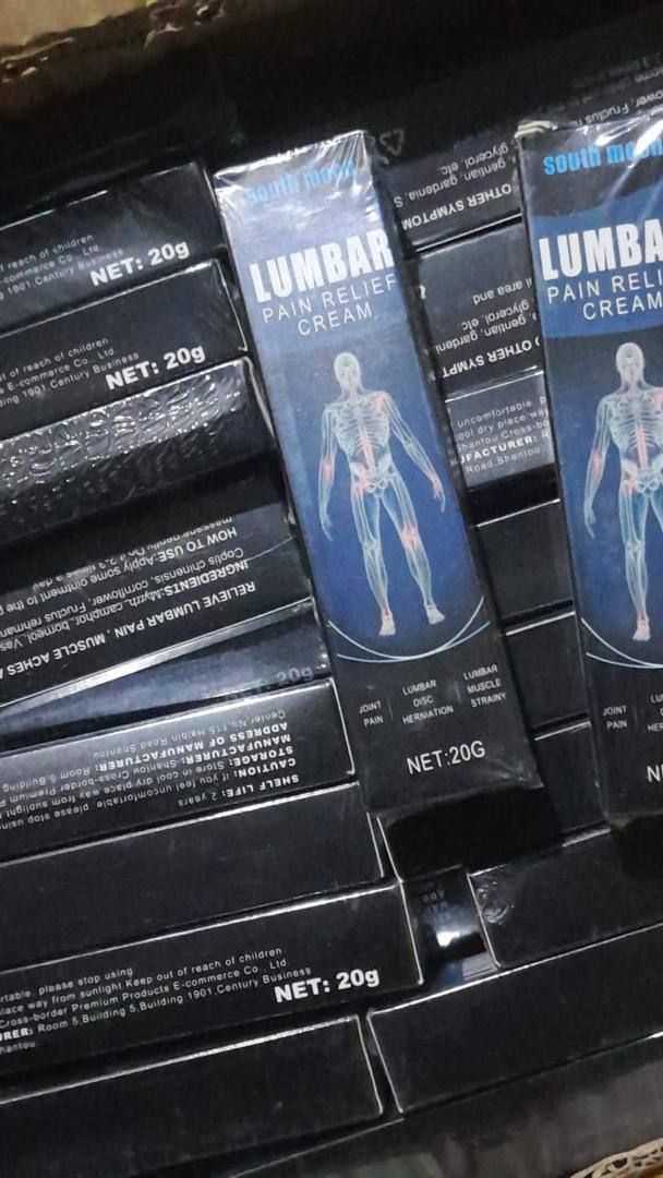 Lumbar Muscle Strain Pain Relief Cream