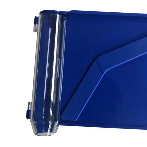 Blue  Counting Tray & Spatula Clear  Durable Essential