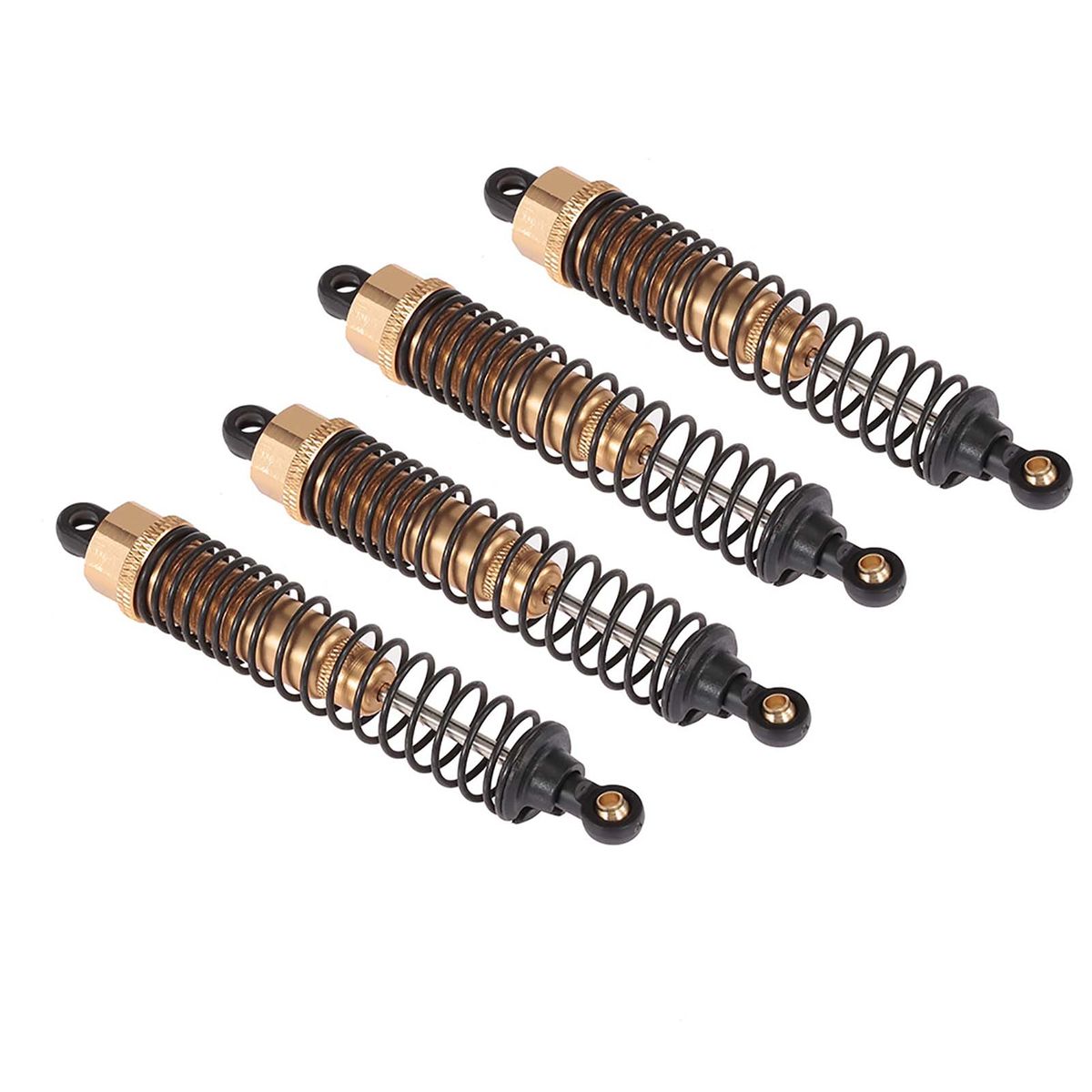 4pcs RC Car Parts 100mm Metal Shock Absorber Damper