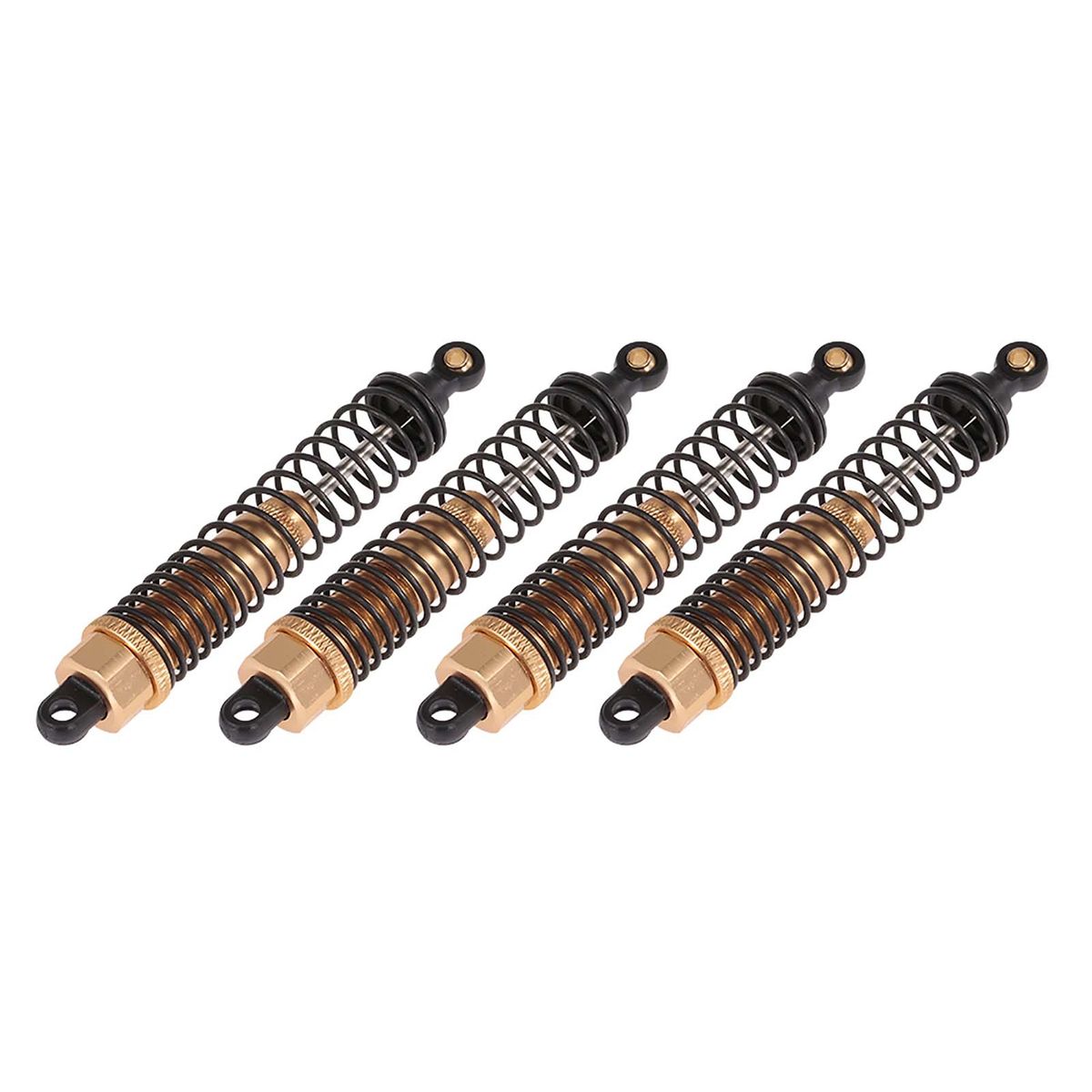 4pcs RC Car Parts 100mm Metal Shock Absorber Damper