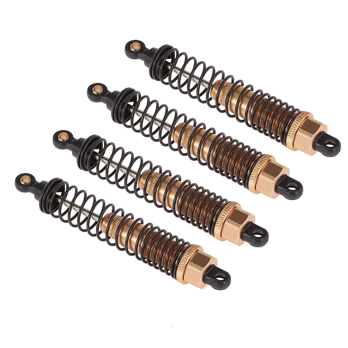 4pcs RC Car Parts 100mm Metal Shock Absorber Damper