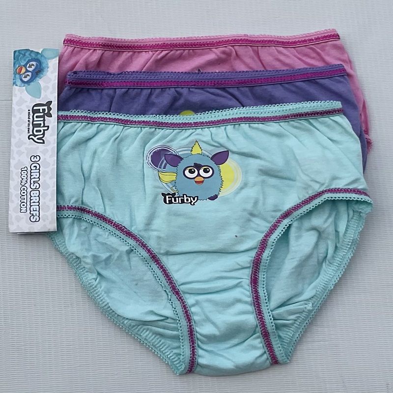 Set Of 3 Furry Girls Briefs