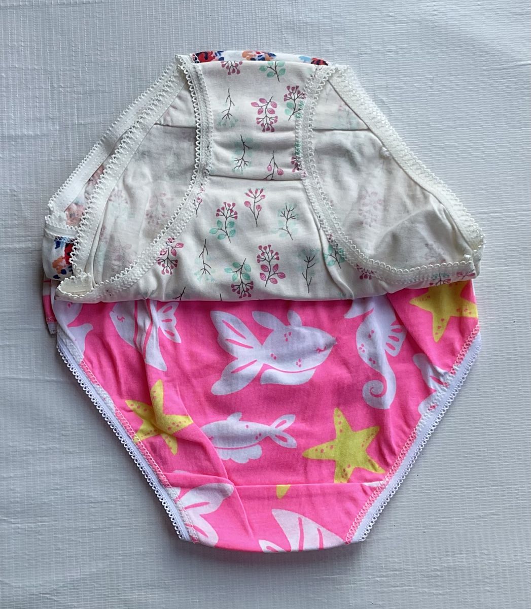 Set Of 3 Sea Creatures Girls Pant